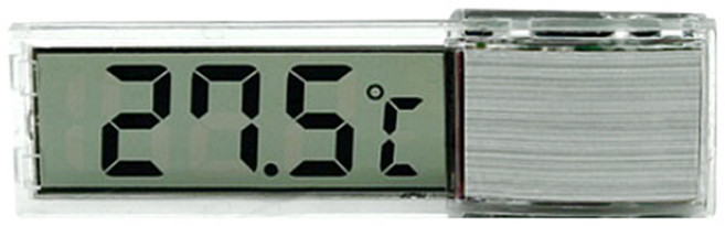 블럭마트 수족관 디지털 온도계 실버, 1개