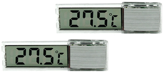 블럭마트 수족관 디지털 온도계 실버, 2개입