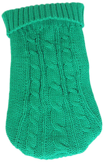 펫나인 강아지 & 고양이 솔리드컬러 스웨터, 그린, 1개