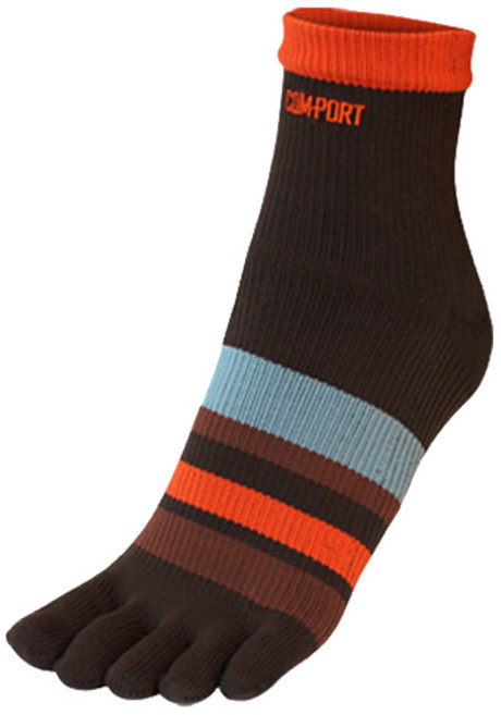 컴포트 러너스 스포츠 양말, 브라운, 1개