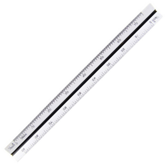 산키스 삼각스케일 SK-TS-15, 1개, 혼합 색상