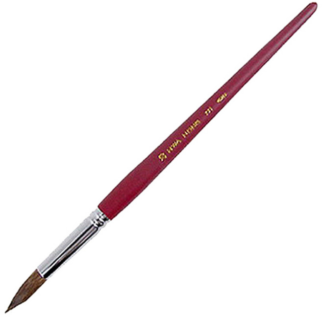 화홍 마모 둥근 수채화붓, 20호, 1개