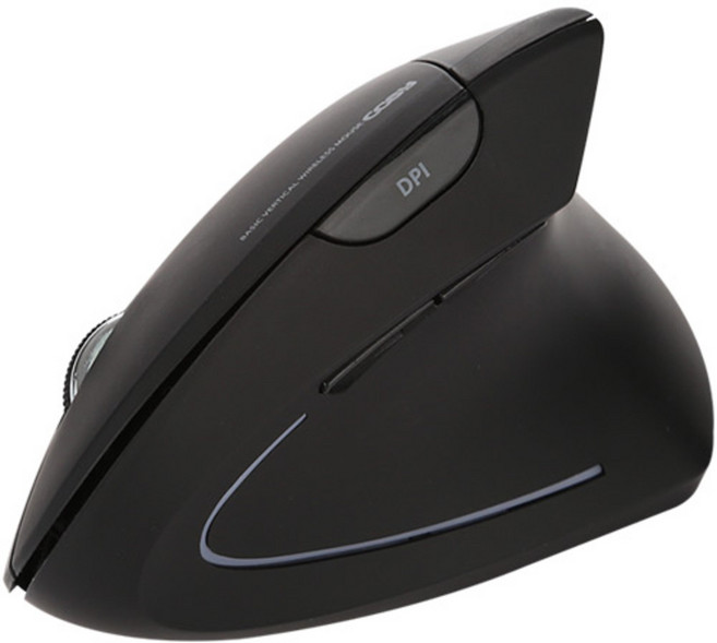 코시 베이직 버티컬 무선 마우스, M3226, 블랙