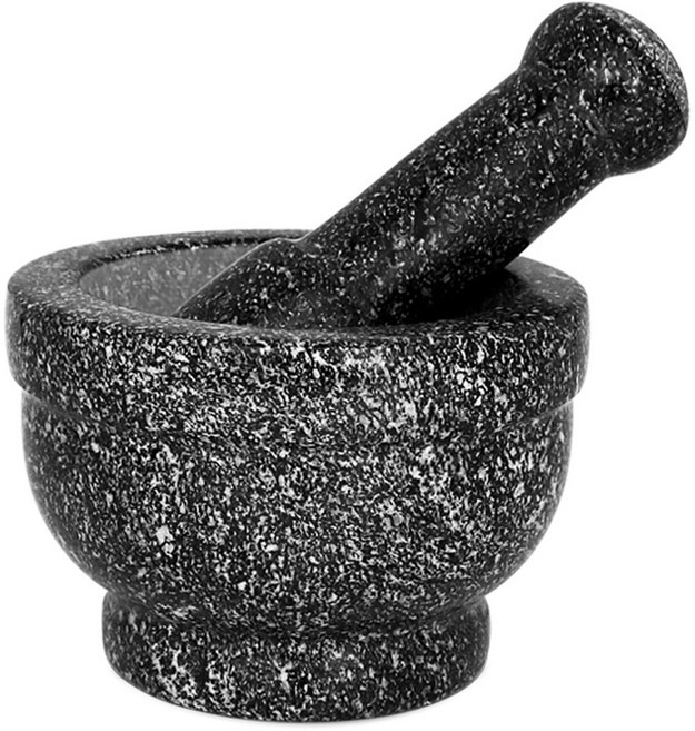 벨라쿠진 화강암 양면 절구 + 방망이, 1세트