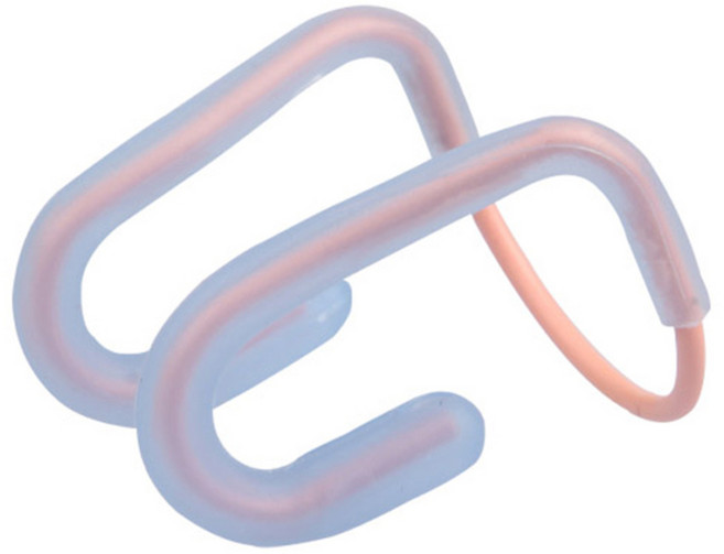 아쿠윈 수영 코마개 + 케이스 SN01, BLU(BLUE), 1세트