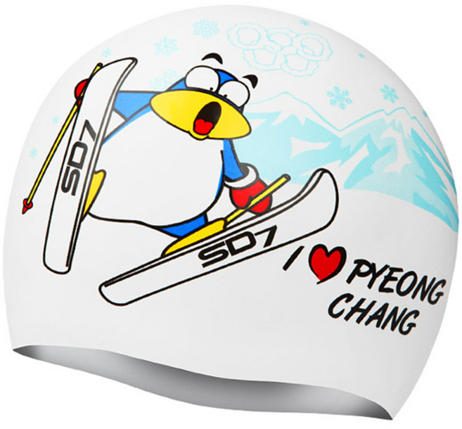 SD7 캐릭터수모 스키 펭귄 SGL-CA128, White, 1개