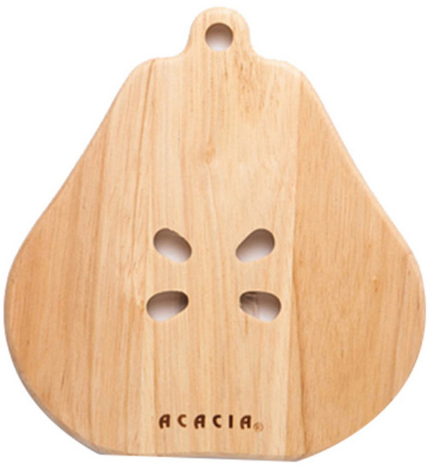 아카시아 과일 냄비받침, 피어, 1개