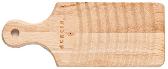 아카시아 우드 미니 빨래판 보드 소, 1개