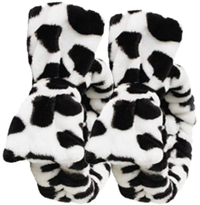 더자카 러블리 패턴 리본 머리띠, Y377LBBI233, 2개입