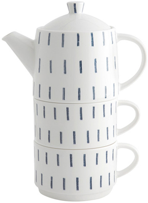 ZEN 레이첼바커 스트로라이트 티포트세트, 1세트, 컵 2p + 티포트 + 스텐거름망