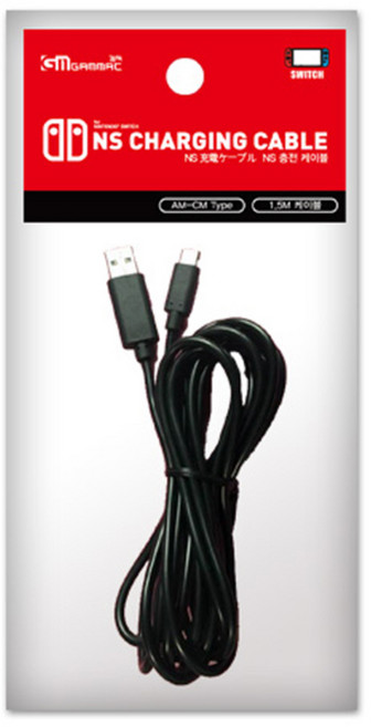 겜맥 NS C Type 충전 케이블, 1.5m, 1개