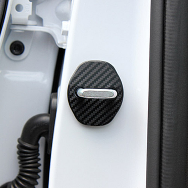 카템 도어스트라이커 커버 4p, 카본, 쉐보레 트랙스/더뉴트랙스