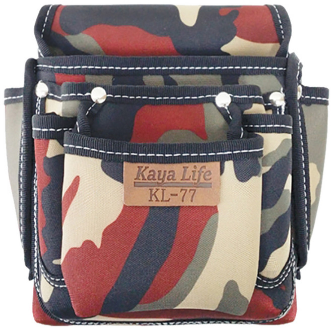 가야라이프 못 주머니 국방색 소, 1개