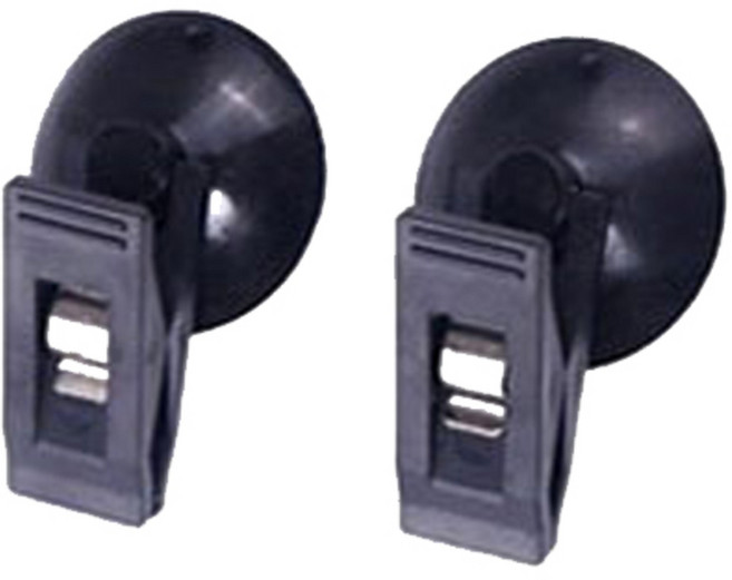 셉터 차량용 만능집게, 2개, 블랙