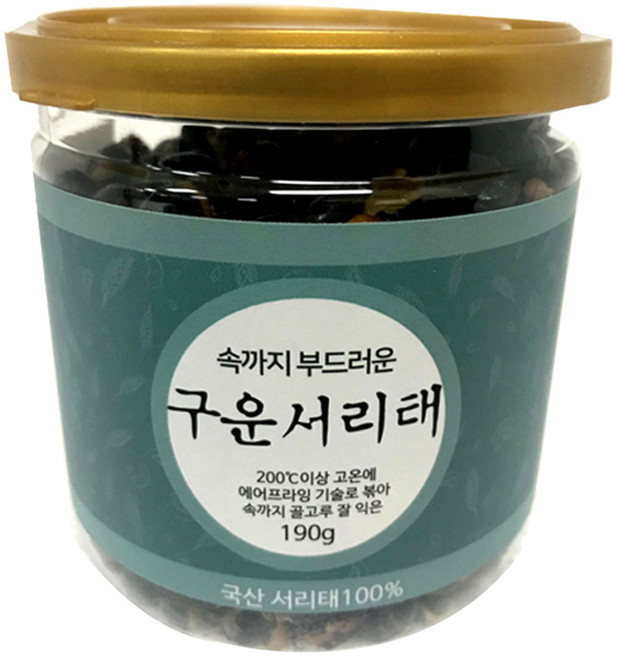 두리두리 구운 서리태 콩, 190g, 1개