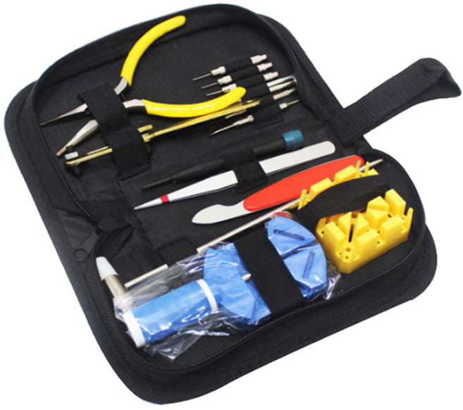 시계 수리 전문가 공구세트, 16종, 1세트