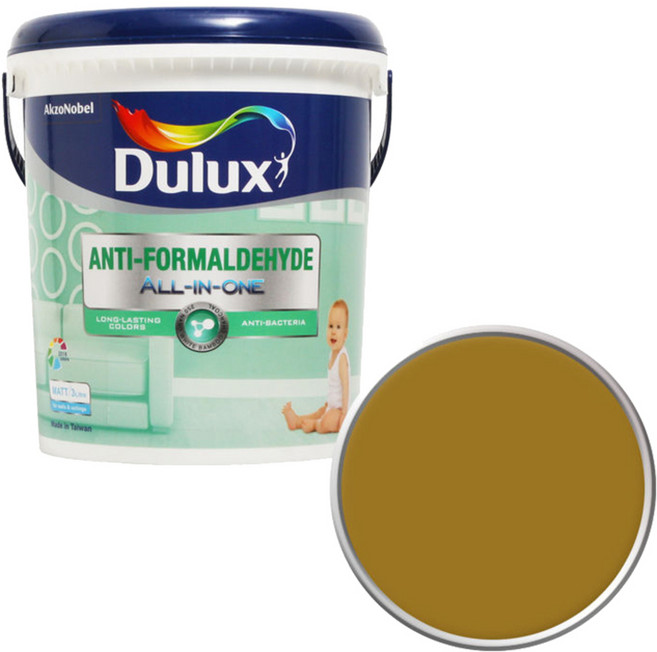 듀럭스 안티 포름알데히드 페인트, Old Bronze, 3L, 1개