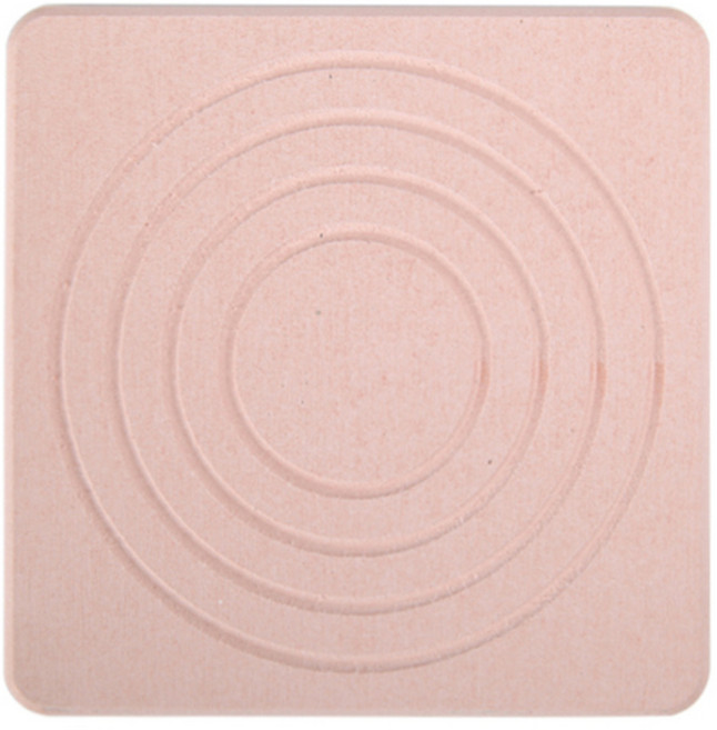 블럭마트 규조토 주방 컵받침 겸 비누받침, 핑크