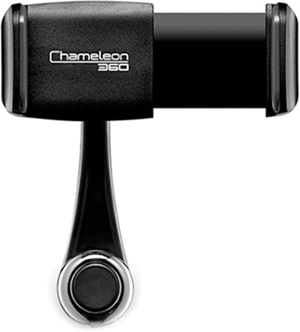 카멜레온360 송풍구형 차량용 핸드폰 거치대, 1개, 블랙