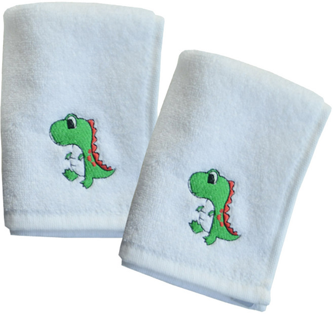 세맘스 어린이집 수건, 공룡, 2개