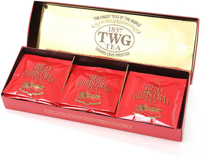 티더블유지 레드 크리스마스 티, 2.5g, 15개입, 1개