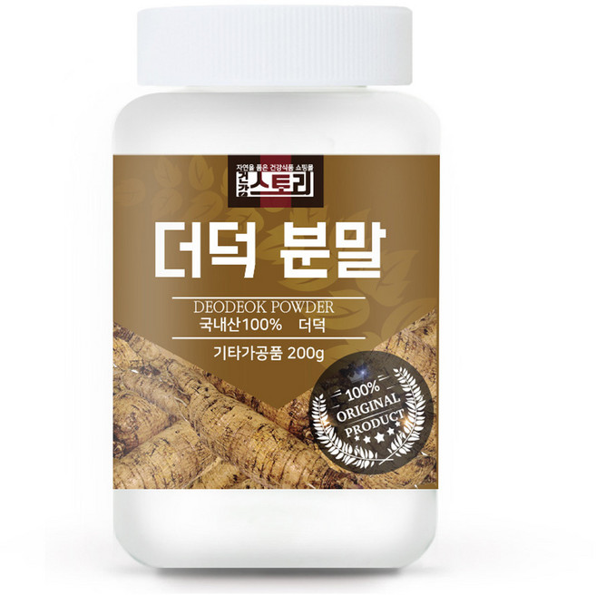 건강스토리 더덕 분말, 1개, 200g