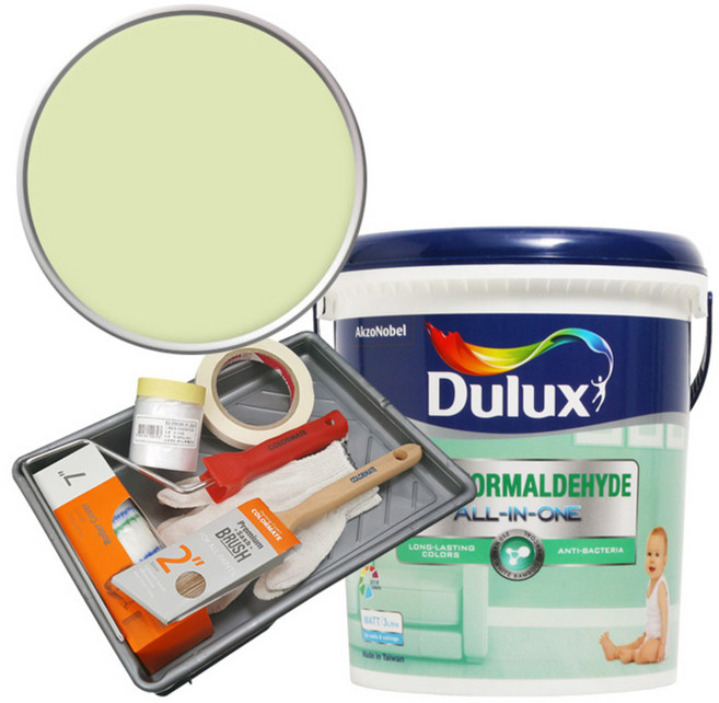듀럭스 안티 포름알데히드 올인원 페인트 세트, North Woods, 3L, 1개