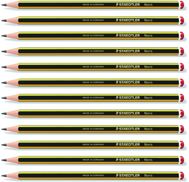 스테들러 노리스 120 연필, B, 12개