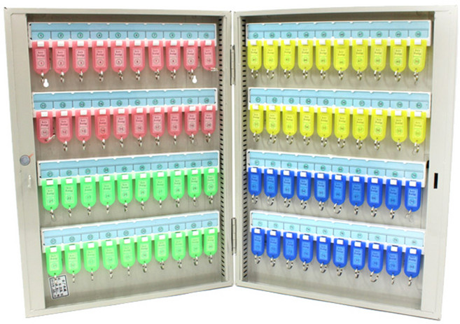 오에이데스크 열쇠보관함 B타입 + 컬러키홀더 80p 세트, 1세트