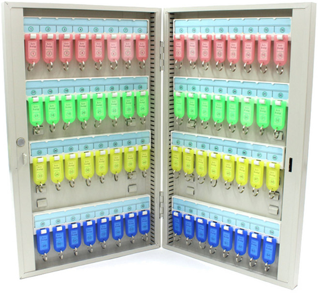 오에이데스크 열쇠보관함 B타입 + 컬러키홀더 64p 세트, 1세트