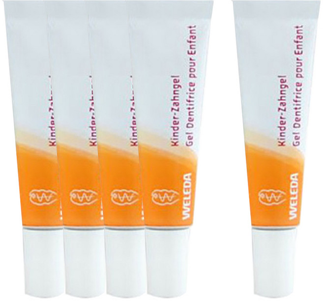 벨레다 어린이치약, 10ml, 5개