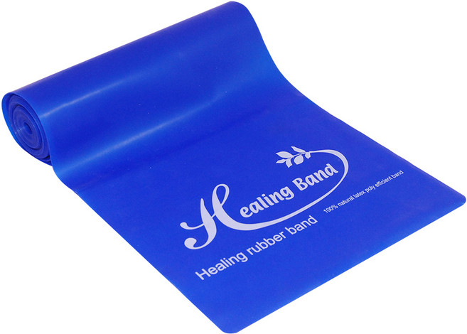 고무나라 라텍스 요가밴드, 블루, 1개