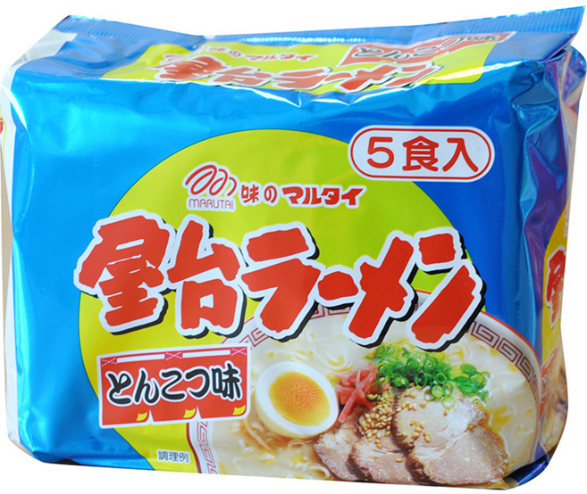 마루타이 야타이 라멘 돈코츠맛 495g, 5개