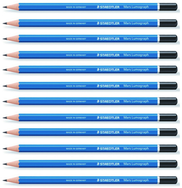 STAEDTLER 施德樓 Mars Lumograph 100 鉛筆, 9H