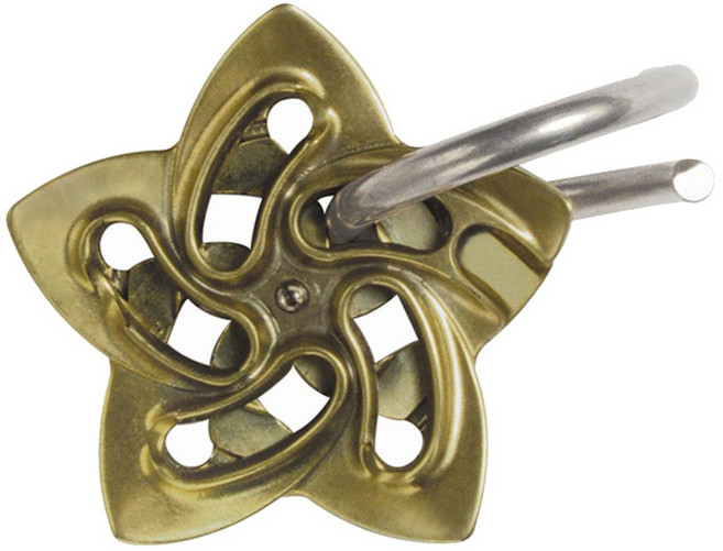 하나야마 헬릭스 캐스트퍼즐, 혼합 색상, 1개