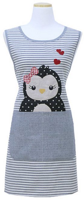 한스빌 펭귄 앞치마, 블루, 1개