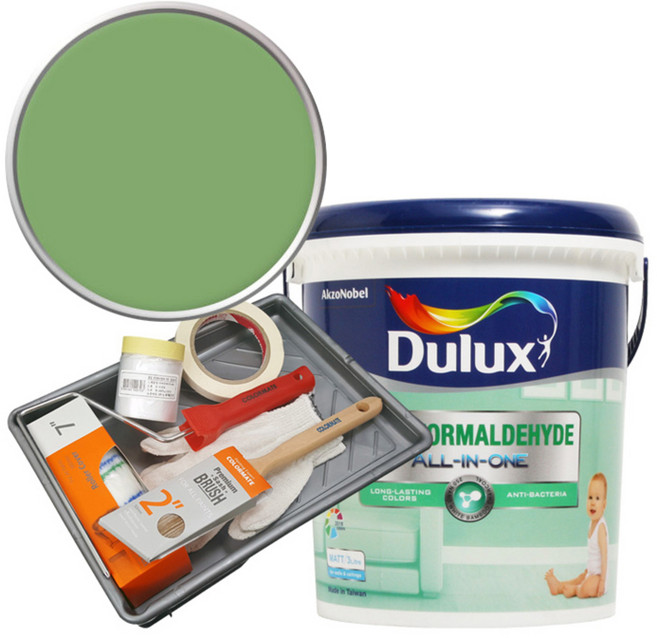 듀럭스 안티 포름알데히드 올인원 페인트 세트, Ivy Cottage, 3L, 1개