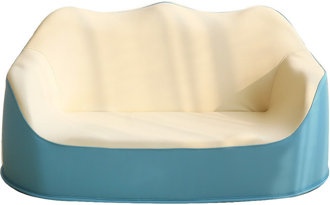 리에또 프리미엄 2인용 유아소파, 블루(스카이)