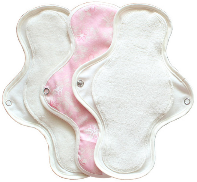 코튼리퍼블릭 날개형 면생리대, 3개입, 1개