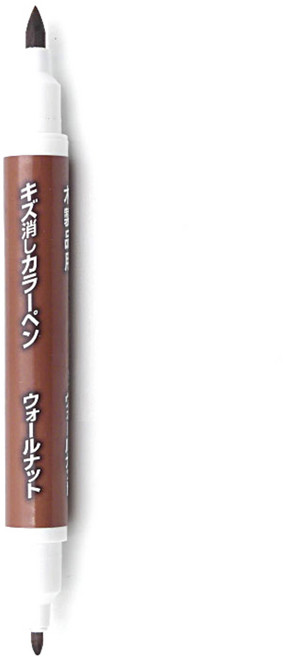 다카모리 마루 가구보수용 스크레치펜 트윈, 월넛, 1개