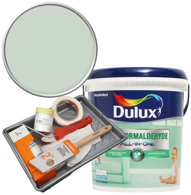 듀럭스 안티 포름알데히드 올인원페인트 세트, Musk Scene, 3L, 1개