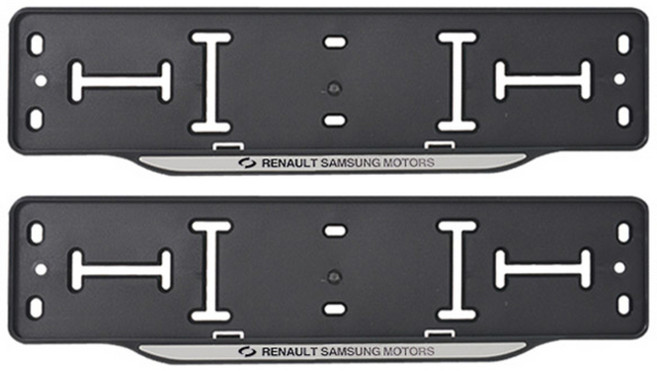 카템 삼성 순정형 번호판가드 플레이트, 2개