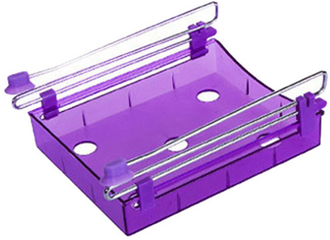 ETN 냉장고 슬라이드 선반, 퍼플, 1개