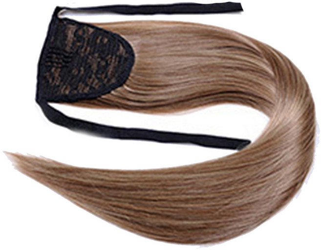 뷰티팝 내추럴 컬러 스트레이트 뒷머리 가발, 9, 1개