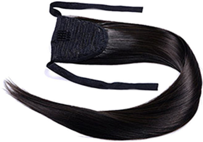 뷰티팝 내추럴 컬러 스트레이트 뒷머리 가발, 3, 1개