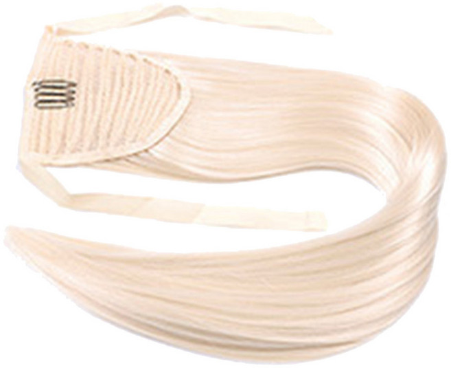 뷰티팝 내추럴 컬러 스트레이트 뒷머리 가발, 8, 1개