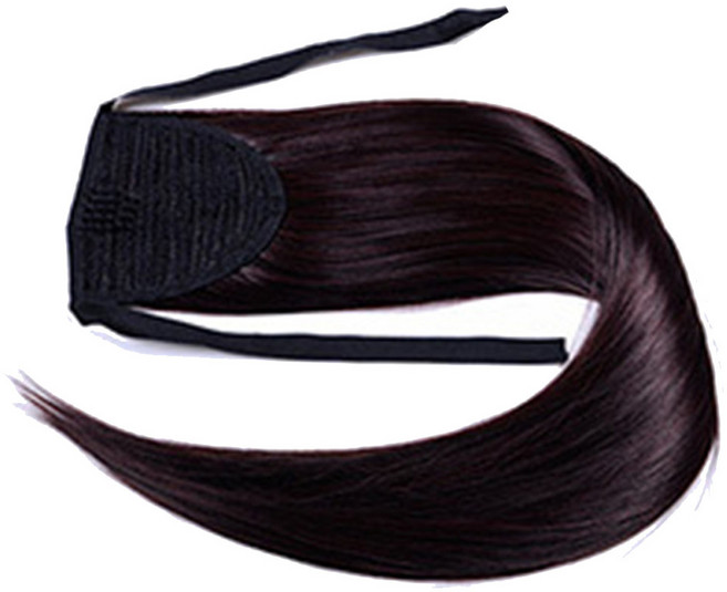 뷰티팝 내추럴 컬러 스트레이트 뒷머리 가발, 11, 1개