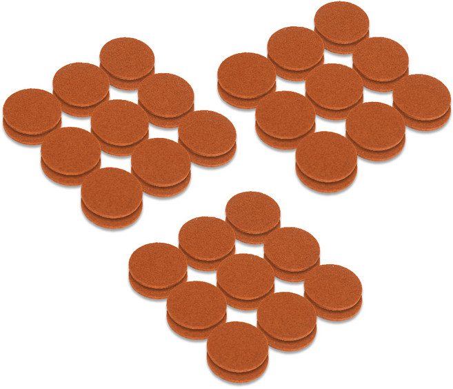 마루데코 바닥 긁힘방지 패드 원형 18p, 3세트