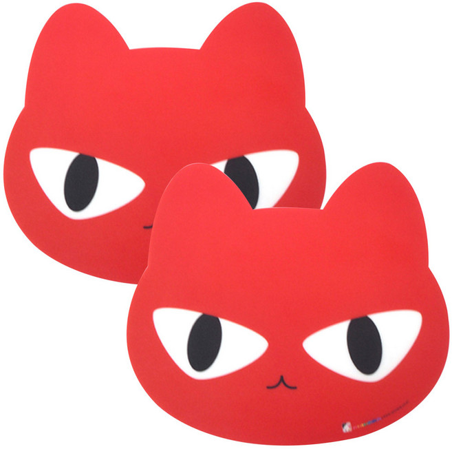 애니나라 캐릭터 마우스패드, 아라(Red), 2개입