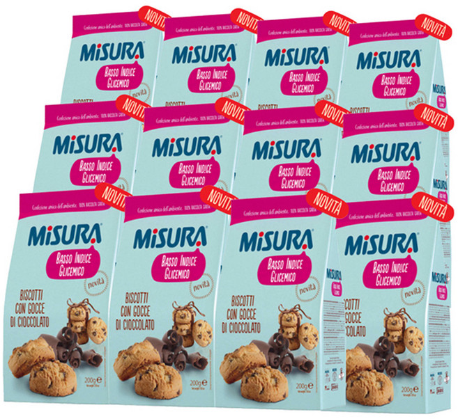 미주라 초코 칩 쿠키, 200g, 12개